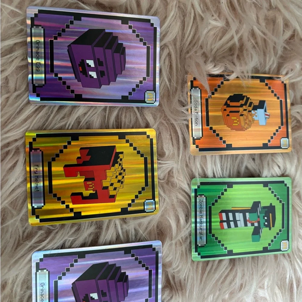 Macdonald’s x Minecraft colab the codes are not redeem yet ask any questions